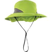 Chapeau de garde forestier 8934 Chill-Its avec prot&egrave;ge-nuque, petit/moyen, Lime haute visibilit&eacute; Brunswick Fyr & Safety