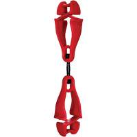 Support pivotant Squids 3420 &agrave; deux pinces pour gants Brunswick Fyr & Safety