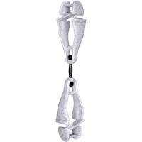 Support pivotant Squids 3420 &agrave; deux pinces pour gants Brunswick Fyr & Safety