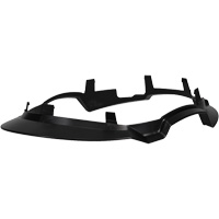 Bordure &eacute;troite compl&egrave;te &agrave; agrafe pour casque d'alpiniste RZRBack, blanc Brunswick Fyr & Safety