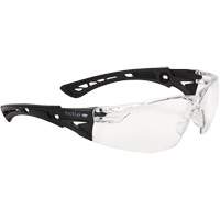 Lunettes de s&eacute;curit&eacute; Rush + Petit BSSI, Lentille Transparent, Antibu&eacute;e/Anti-&eacute;gratignures, ANSI Z87+ Brunswick Fyr & Safety