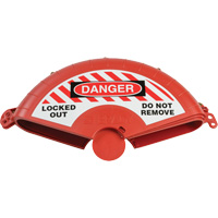 Collapsible Gate Valve Lockout Device, Wheel Type Brunswick Fyr & Safety