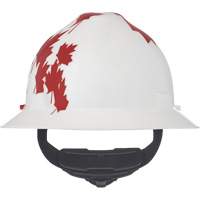 Canadian Freedom Series V-Gard Slotted Protective Cap, Ratchet Suspension, Non-Vented Brunswick Fyr & Safety