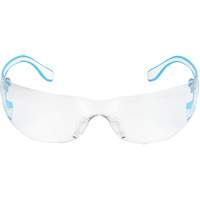 Adapt Lite Blue/White Safety Glasses, Clear Lens, Anti-Fog/Anti-Scratch, ANSI Z87+/Meets/Exceeds CSA Z94.3 Brunswick Fyr & Safety