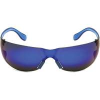 Adapt Lite Safety Glasses, Blue Mirror Lens, Anti-Fog/Anti-Scratch, ANSI Z87+/Meets/Exceeds CSA Z94.3 Brunswick Fyr & Safety
