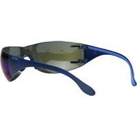 Adapt Lite Safety Glasses, Blue Mirror Lens, Anti-Fog/Anti-Scratch, ANSI Z87+/Meets/Exceeds CSA Z94.3 Brunswick Fyr & Safety