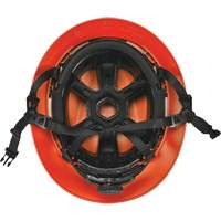 Casque de s&eacute;curit&eacute; &agrave; bord complet V-Gard H2, Suspension Rochet, Non ventil&eacute; Brunswick Fyr & Safety
