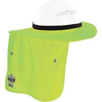Chill-Its&reg; Lime Green FR Hard Hat Brim with Neck Shade Brunswick Fyr & Safety