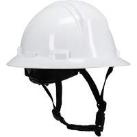 Casque de s&eacute;curit&eacute; &agrave; bord complet Kilimanjaro avec coque en PEHD, R&eacute;pond aux normes CSA type 2, Suspension Rochet, Non ventil&eacute; Brunswick Fyr & Safety