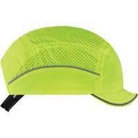 Casque l&eacute;ger de style casquette Skullerz 8955 avec micro-bordure, Vert lime haute visibilit&eacute; Brunswick Fyr & Safety