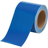 Pipe Marker Tape, 90', Blue Brunswick Fyr & Safety