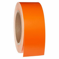 Pipe Marker Tape, 90', Orange Brunswick Fyr & Safety