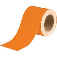 Pipe Marker Tape, 90', Orange Brunswick Fyr & Safety