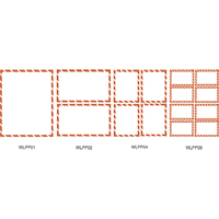WHMIS Labels 100/Pkg, Paper, Roll, 10-7/8" L x 8-1/2" W Brunswick Fyr & Safety