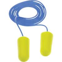 E-A-Rsoft Yellow Neon Earplugs, Bulk - Polybag, Corded Brunswick Fyr & Safety