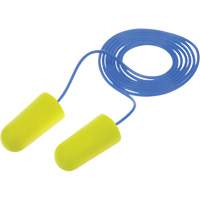 E-A-Rsoft Yellow Neon Earplugs, Bulk - Polybag, Corded Brunswick Fyr & Safety
