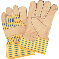 Gants d'ajusteur &agrave; paume s&egrave;che d'usage standard, Dames, Paume en Cuir fleur de vache, Doublure en Coton Brunswick Fyr & Safety