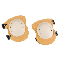 Welding Knee Pads, Hook and Loop Style, Leather Caps, Foam Pads SM777 | Brunswick Fyr & Safety