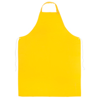 PVC Apron, PVC, Yellow, 35" W x 45" L Brunswick Fyr & Safety