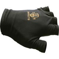 Anti-Impact Fingerless Right-Hand Glove, X-Small, Split Leather Palm, Slip-On Cuff Brunswick Fyr & Safety