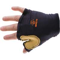 Anti-Impact Tool Grip Fingerless Right-Hand Glove, Size X-Small, Grain Leather Palm Brunswick Fyr & Safety