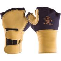 Premium Impact & Repetitive Strain Protective Right-Hand Glove, Size X-Small, Grain Leather Palm Brunswick Fyr & Safety