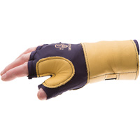 Premium Impact & Repetitive Strain Protective Right-Hand Glove, Size X-Small, Grain Leather Palm Brunswick Fyr & Safety