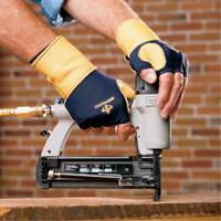 Premium Impact & Repetitive Strain Protective Right-Hand Glove, Size X-Small, Grain Leather Palm Brunswick Fyr & Safety