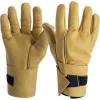 Vibration Protective Air Glove<sup>®</sup>, Size X-Small, Grain Leather Palm SR338 | Brunswick Fyr & Safety
