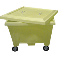 Extra Large Tote with 4" Wheels, 223 US gal. Capacity Brunswick Fyr & Safety