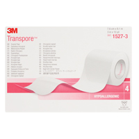 3M™ Transpore™ Surgical Tape, Class 1, 30' L x 3" W SR622 | Brunswick Fyr & Safety
