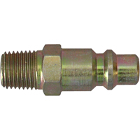 Quick Couplers - 3/8" Industrial, One Way Shut-Off - Plugs, 1/4" Brunswick Fyr & Safety