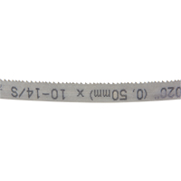 Univerz Portable Band Saw Blade, Bi-Metal, 44-7/8" L x 1/2" W x 0.020" Thick, 10-14 TPI Brunswick Fyr & Safety