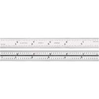 Junior Combination Squares, 6" L, Steel, Satin Brunswick Fyr & Safety