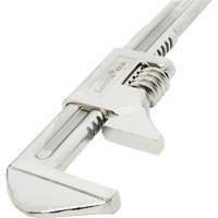 Automotive Wrench, 15" L, 19.3 mm Max Width, Chrome Brunswick Fyr & Safety