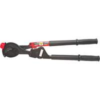 Outil de coupe &agrave; cliquet pour c&acirc;ble souple, 27-1/2" Brunswick Fyr & Safety