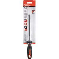 Single Cut File with Ergonomic Handle, Rectangular, 6", Bastard Brunswick Fyr & Safety
