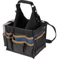 Large Electrical & Maintenance Tool Carrier, Polyester, 23 Pockets, Black Brunswick Fyr & Safety