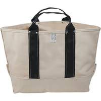 Sac &agrave; outils robuste de 17", Toile, 1 pochettes, Beige/Noir Brunswick Fyr & Safety