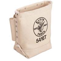Bull-Pin & Bolt Tool Bag with Tunnel Loop, Tool Holder, Canvas, 3 Pockets Brunswick Fyr & Safety