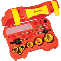 Locksmith's Hole Saw Kits, 14 Pieces Brunswick Fyr & Safety