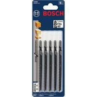 Jigsaw Blade, High-Carbon Steel, T-Shank, 4-5/8" L, 8-12 TPI Brunswick Fyr & Safety