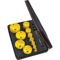 Electrician's Hole Saw Kit, 14 Pieces Brunswick Fyr & Safety
