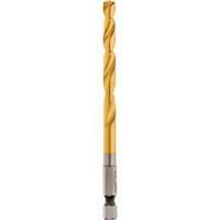 Shockwave Drill Bit, 1/4", Titanium, 2-15/32" Flute, 135° Point Brunswick Fyr & Safety