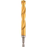 Shockwave Drill Bit, 1/2", Titanium, 3-21/64 Flute, 135° Point Brunswick Fyr & Safety