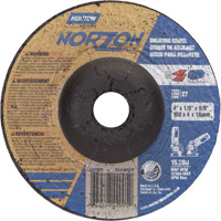 NorZon Plus SGZ Grinding Wheel, 4" x 1/8", 5/8" arbor, Ceramic Alumina, Type 27 TCT373 | Brunswick Fyr & Safety