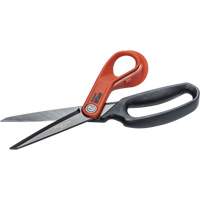 Heavy-Duty Titanium Coated Tradesman Shears, 10", Rings Handle Brunswick Fyr & Safety