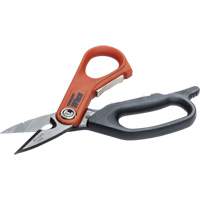 Electrician's Data Shears, 6", Rings Handle Brunswick Fyr & Safety
