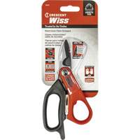 Electrician's Data Shears, 6", Rings Handle Brunswick Fyr & Safety