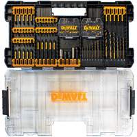 Jeu de 100 embouts et m&egrave;ches de visseuse FlexTorq TSTAK Brunswick Fyr & Safety